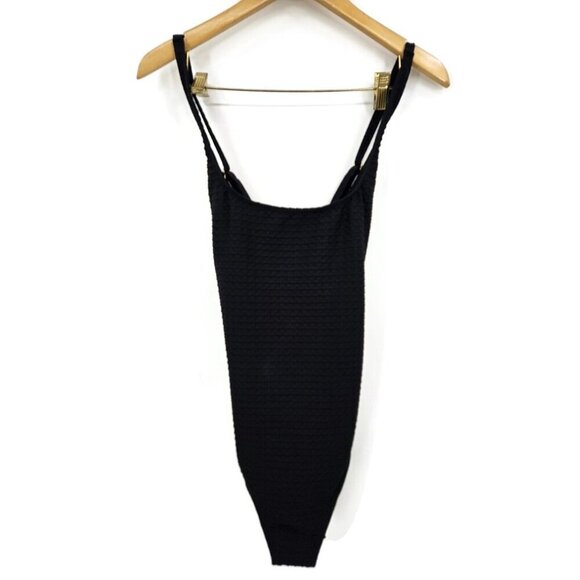 New Athena Tank One Piece Swimsuit Womens 12 Black Bathing Suit Plus - Picture 3 of 12